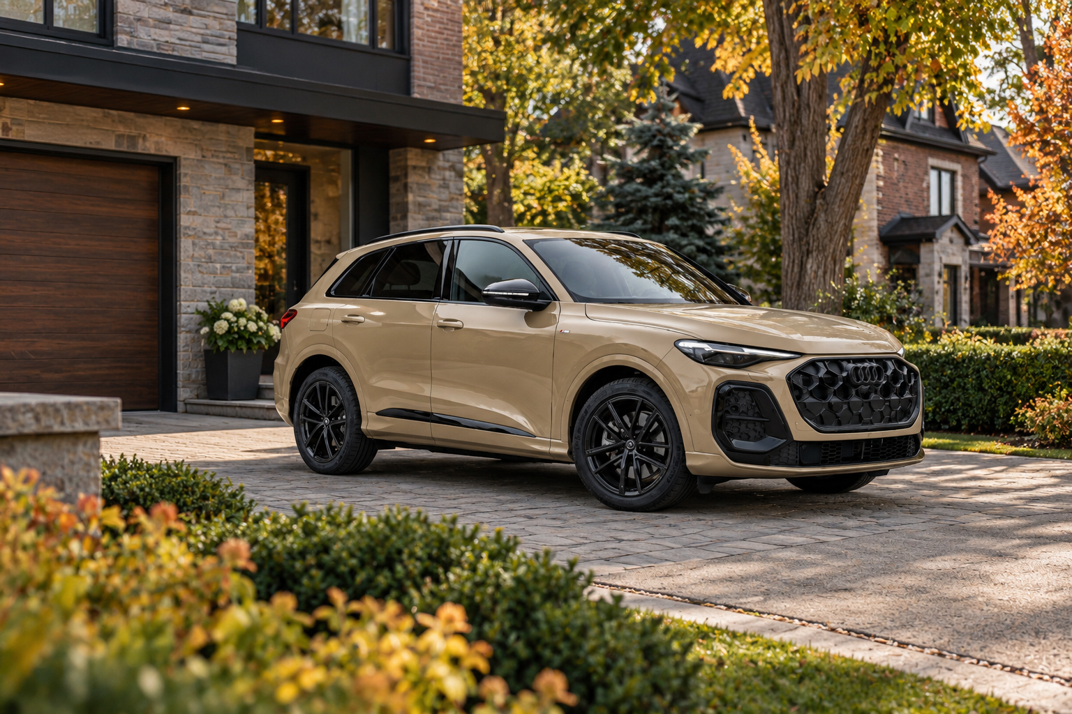 2026 Audi Q5 SUV Sakhir gold metallic